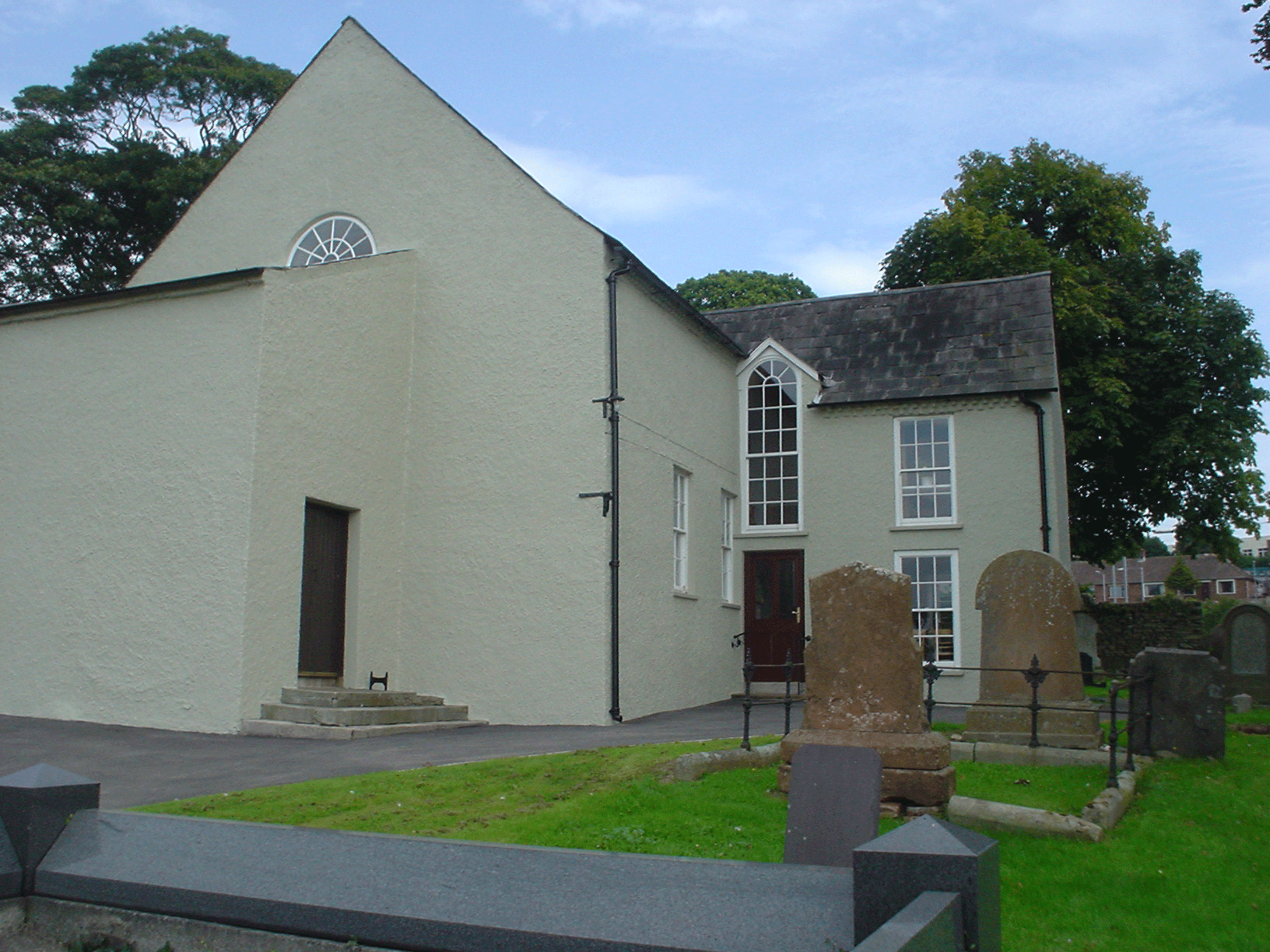 The View of the Downpatrick Church Building (Click to Enlarge)